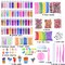 135-Piece Slime Supplies Kit for Kids – Glitter, Charms & Tools